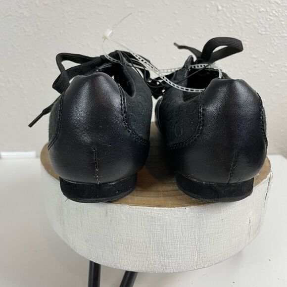 NWOT Guess Black and Silver Sneakers Size 6.5 - Picture 6 of 8